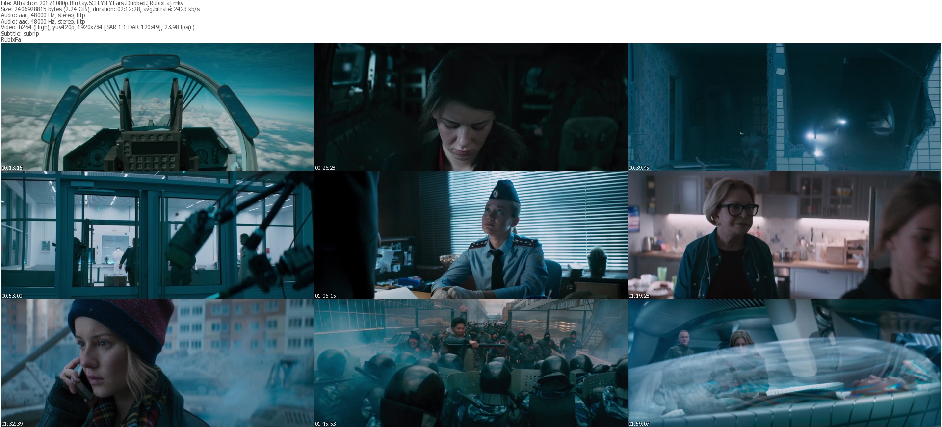 دانلود کالکشن کامل Attraction دوبله فارسی